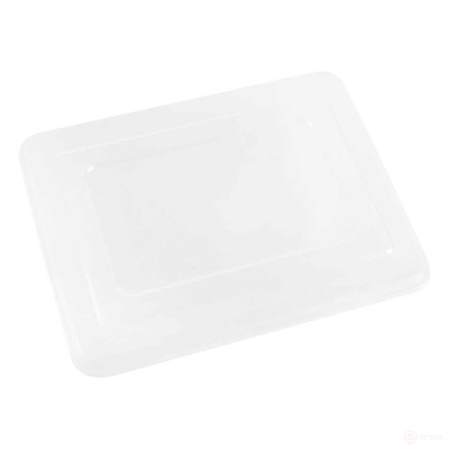 Контейнер для документов СТАММ А4, 260*330*160мм, пластик., прозрачный