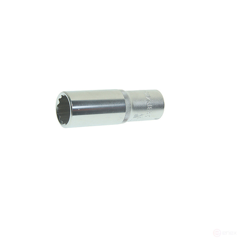 End head 18mm 1/2" 12-sided deep L=80mm EUREKA ER-91511-12 /1/15