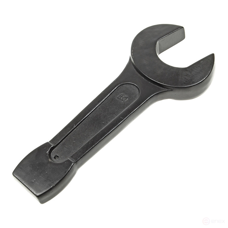 Ключ рожковый 80мм ER-33080 ударный односторонний (L-370мм) ЭВРИКА /1/2