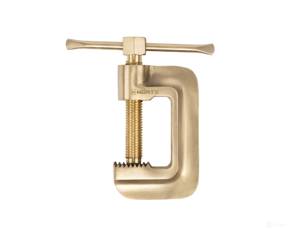 G-shaped clamp 60mm, intrinsically safe alloy AlCu 274-1002, HORTZ