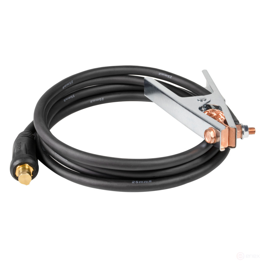 300A Weight clamp with 1/25 KG Copper 3m cable (Track 35-50 MMQ)