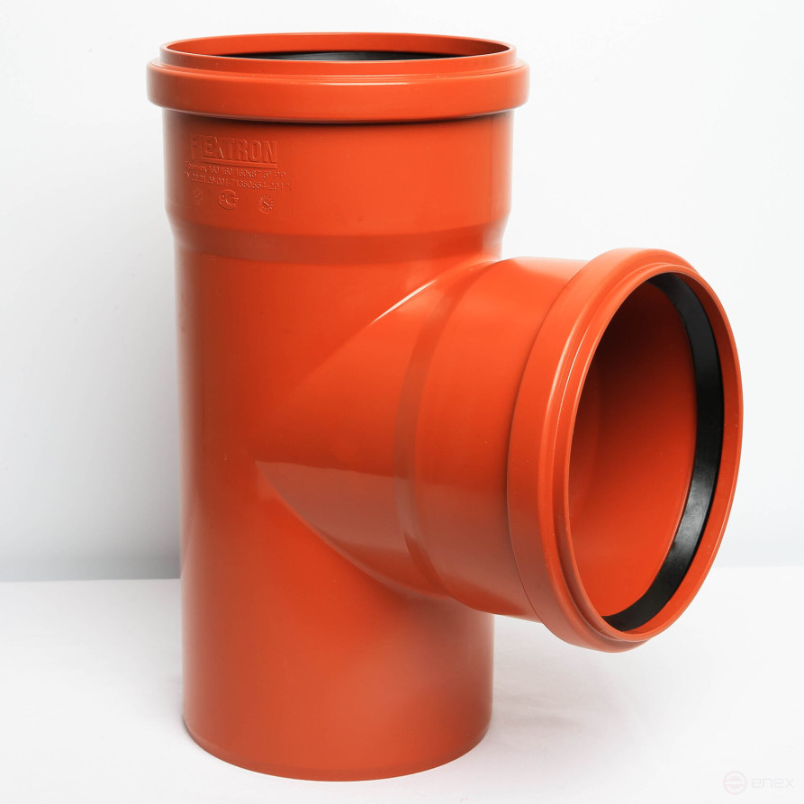 Тройник внешний 160 мм 90 (87,5) градусов Flextron