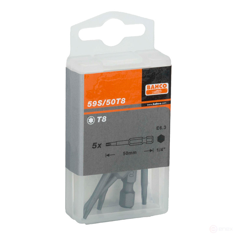 1/4Биты под винты TORX T15, 50 мм