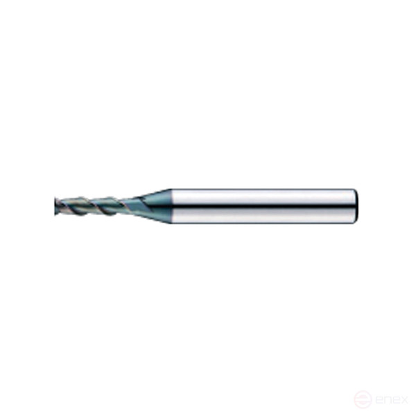 Carbide end mill D10x35x80x10 Z2 Ta-C