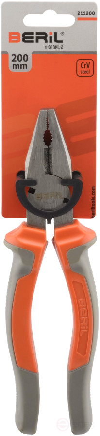 Пассатижи комбинированные 200мм (на держателе) BERIL