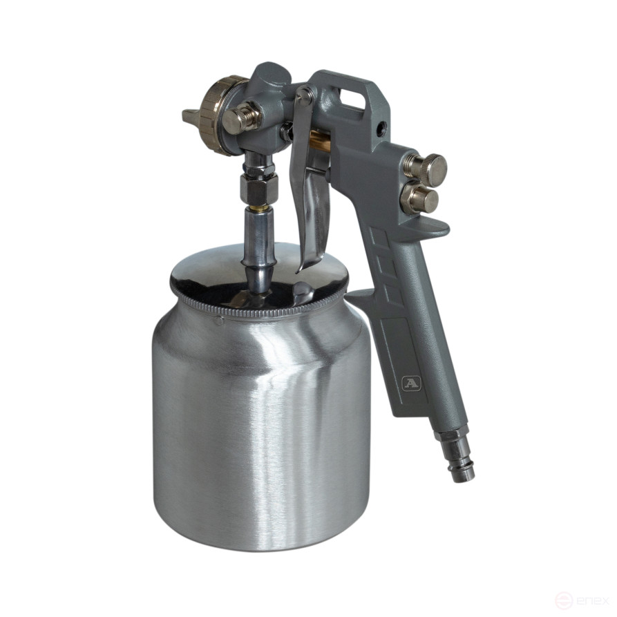 Spray gun 162 V (nozzle 1.5mm, 150-180l/min, 3-5bar, spot 160-220mm, 0.6L)