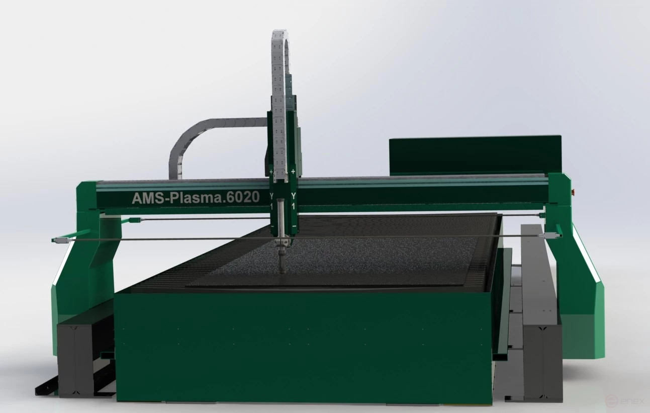 CNC plasma cutting machine "AMS-Plasma.6020"
