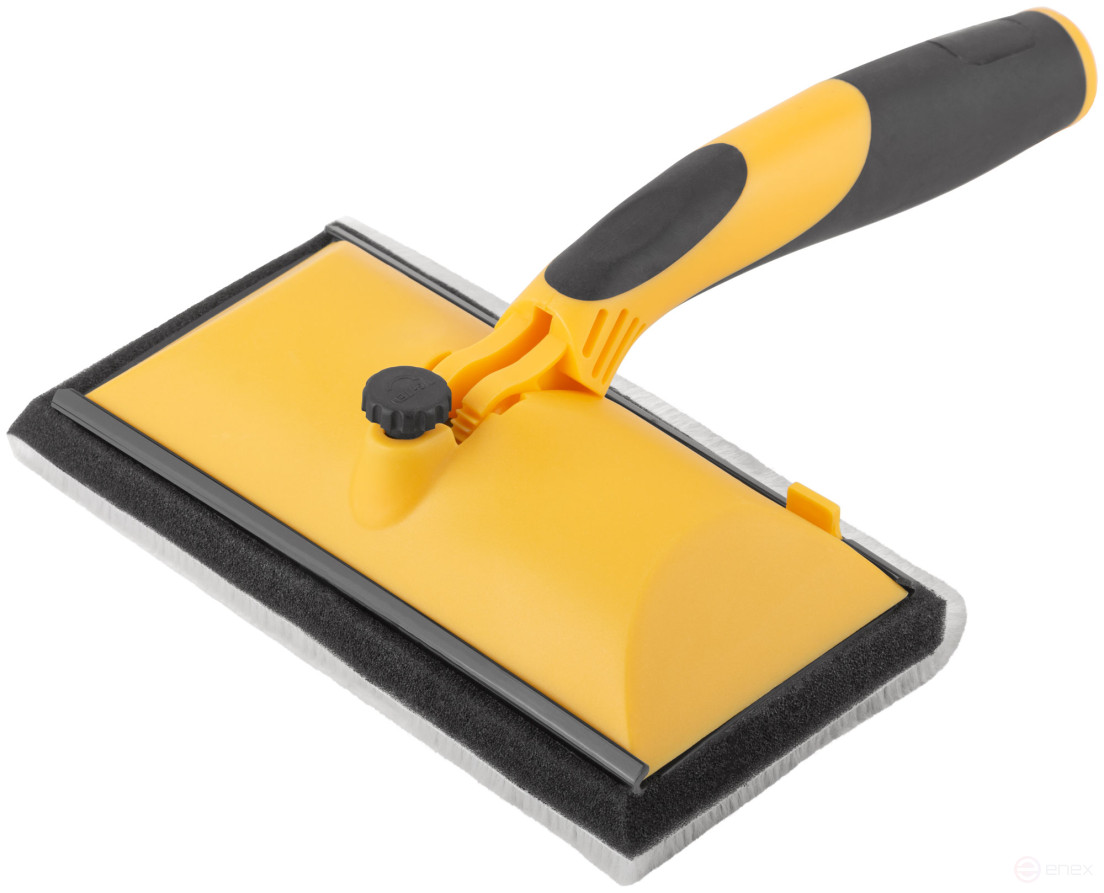 Pad for paints and varnishes, rubberized handle 180x95 mm