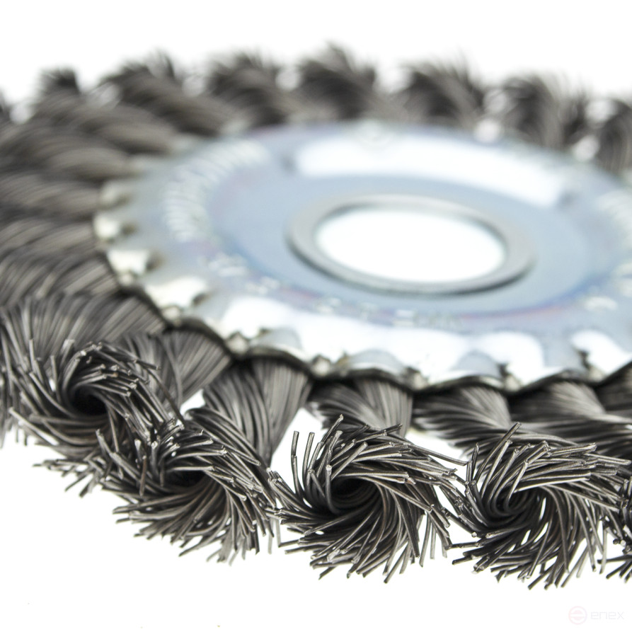 Кордщетка для УШМ, радиальная витая, 125 х 22мм, ЧЕГЛОК (60)