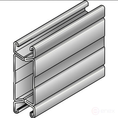 Mounting profile MQ-124X D-F 6m