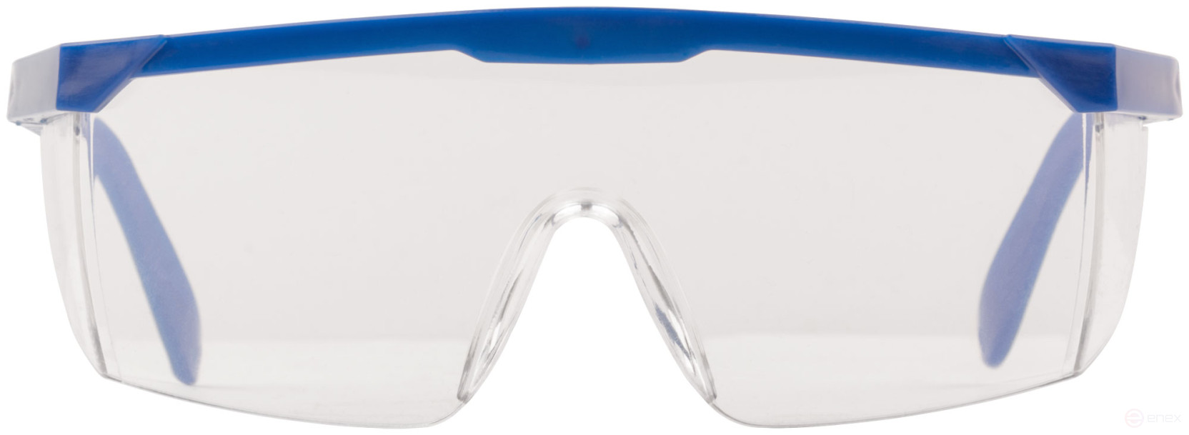 Очки защитные с регулируемыми дужками прозрачные