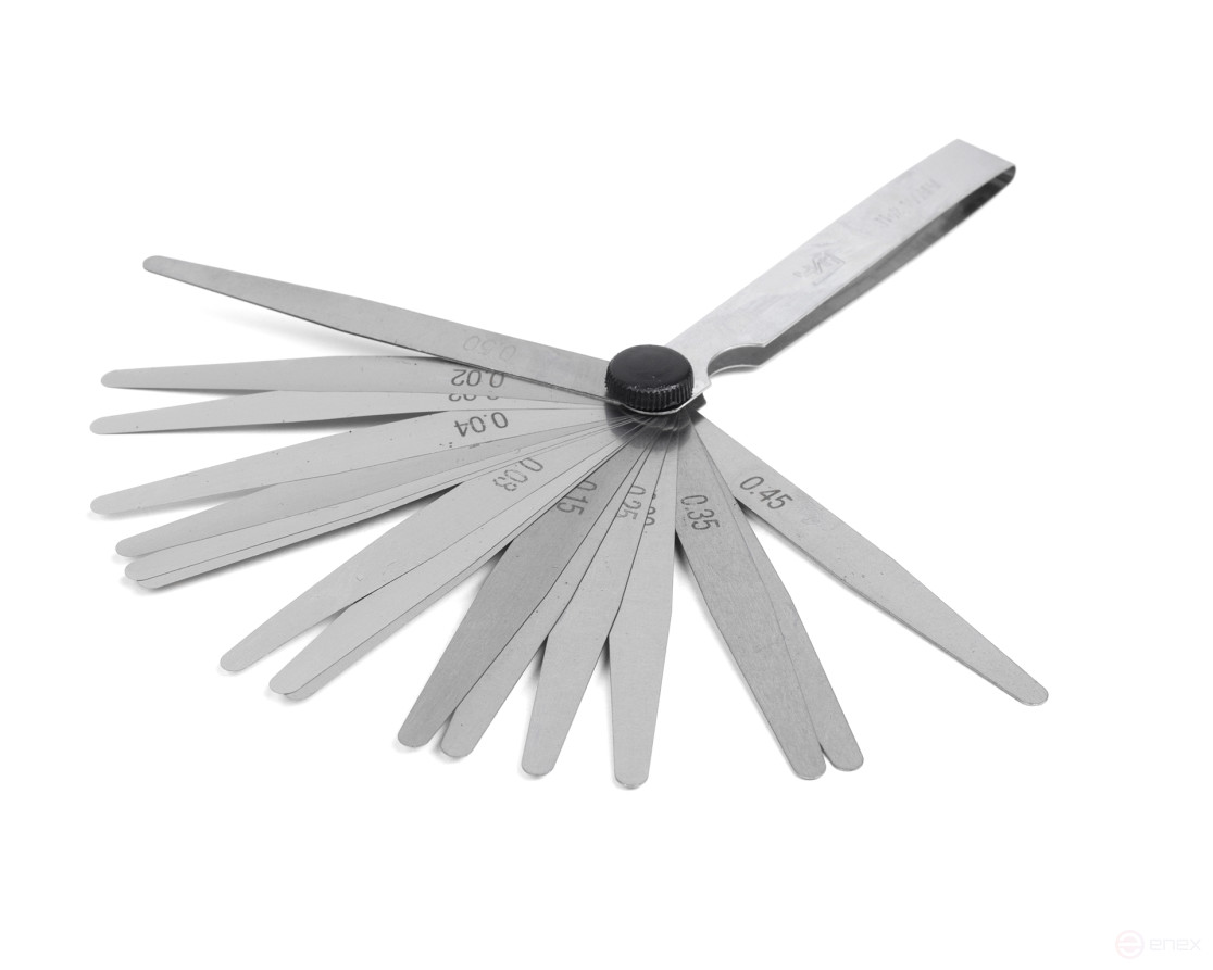 Набор щупов N2 0,02 - 0,5 L=100 с калибр. ЧИЗ