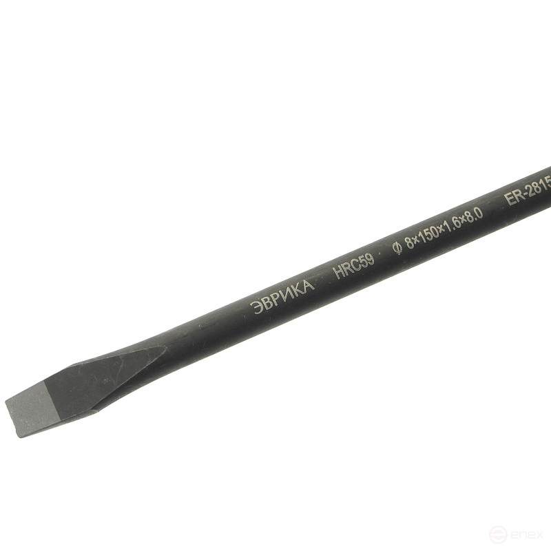 Slotted screwdriver SL8x150mm Ø8mm magnetic, rod S2, with holder HRC≥59 ER-28150SL EUREKA /1/12/144 NEW
