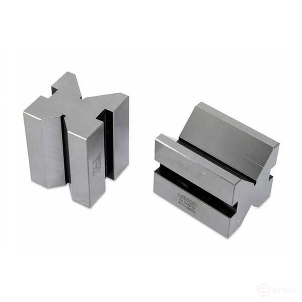 V-shaped steel prisms 80x63x63 mm