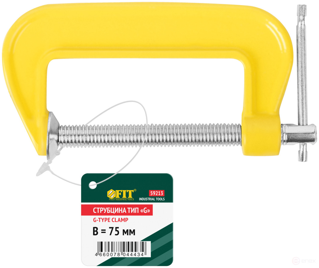 Струбцина тип "G" 75 мм (3")