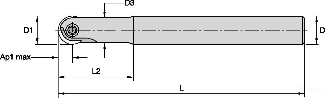 Фреза KDMB06R150A06HN