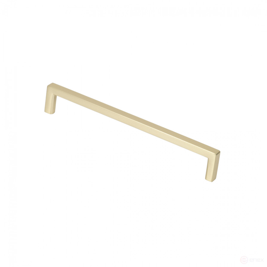 Ручка меб. скоба мет. SKYLINE 192 брашированное золото, AKS тип 2