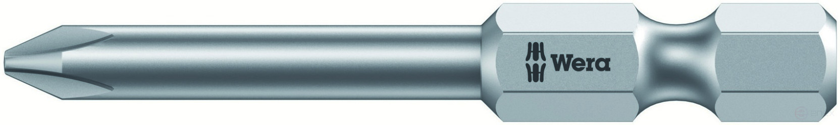 851/4 J PH бита, вязкая твёрдость, под азиатские винты, хвостовик 1/4" E 6.3, PH 00 x 89 мм
