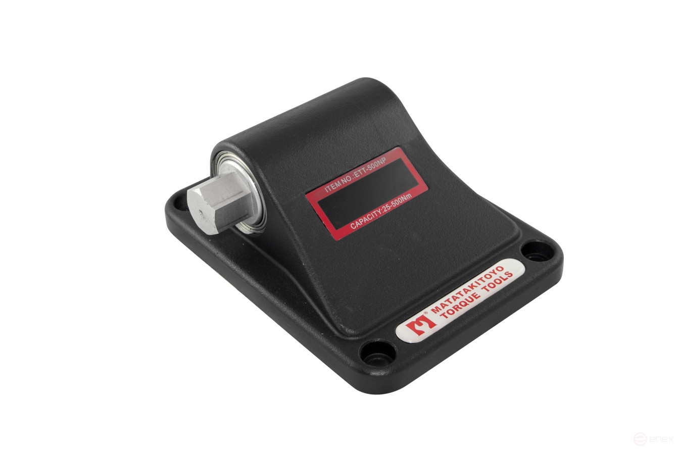 ETT-500NP is an electronic verification tester for 25-500 Nm torque wrenches.