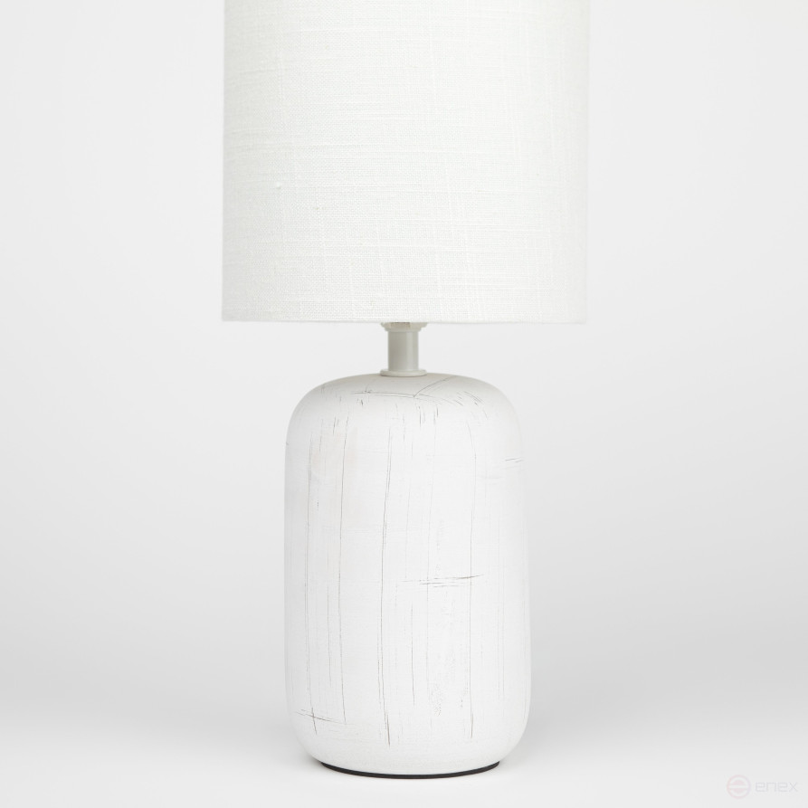 Rivoli Ramona 7041-501 Table Lamp 1 * E14 40W ceramic white with lampshade