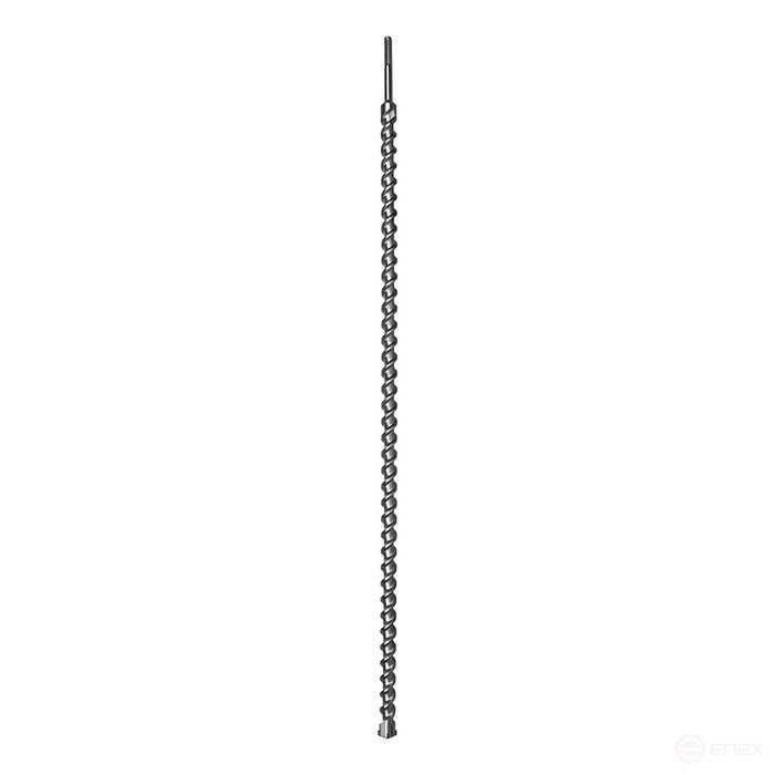 Drill bit SDS-MAX PRAKTIKA 40 x 1360/1500 mm, QUADRO, Expert series, for concrete (915-732)