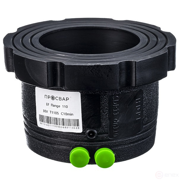 Втулка под фланец электросварная ПРОСВАР 110 мм ПЭ 100 SDR 11