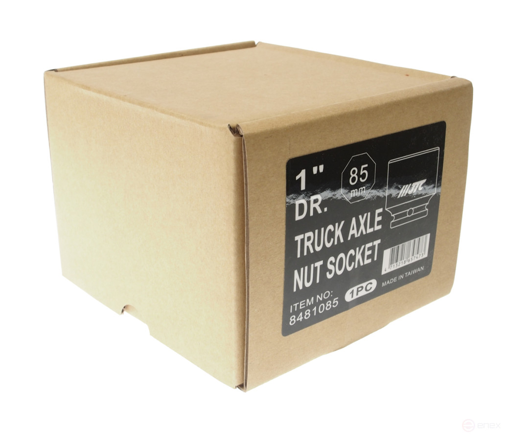 Головка торцевая 1" 85мм 8-ми гранная ударная JTC