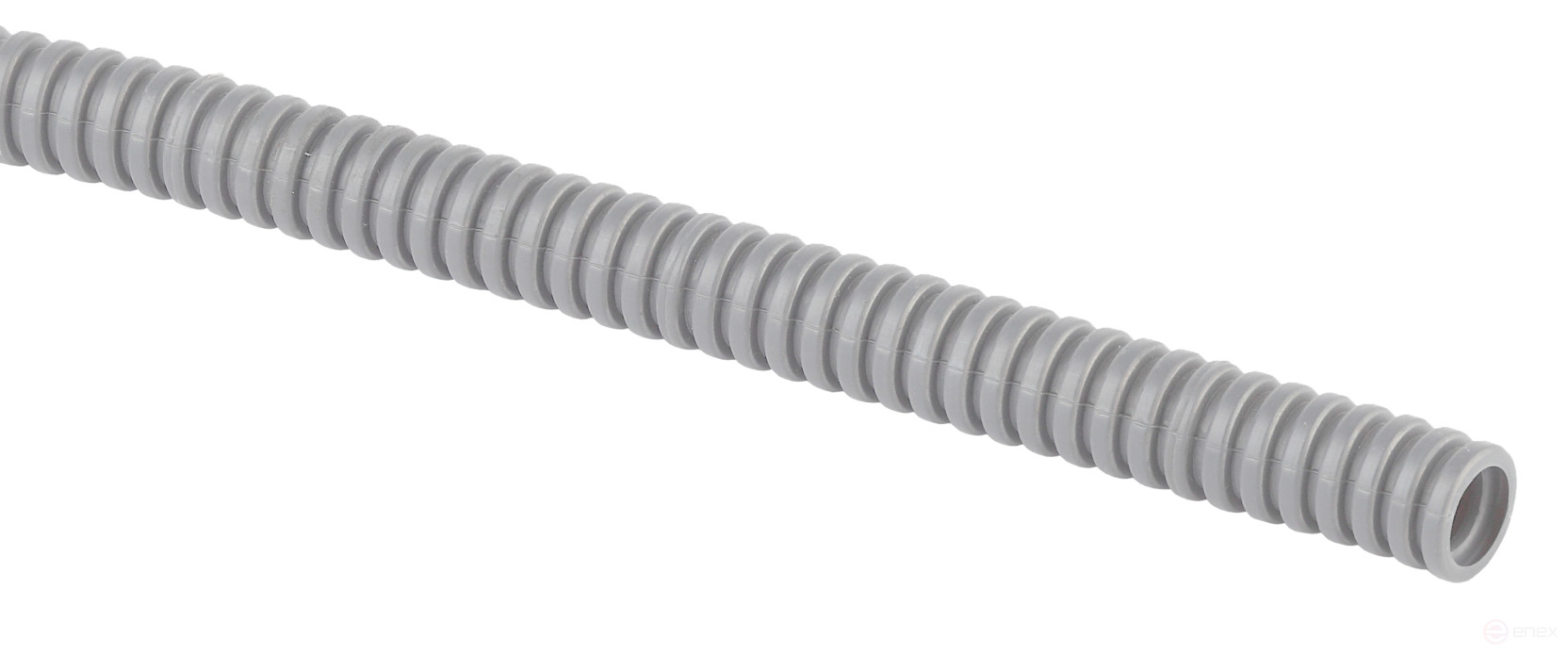 PVC corrugated pipe ERA SIMPLE GOFR-40-15- PVC-SIMPLE grey 40mm with 15m probe
