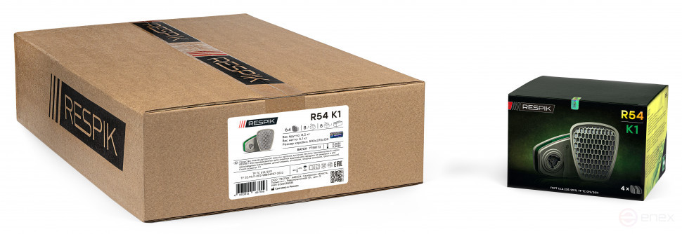 Фильтр RESPIK® R54 К1, 2 шт