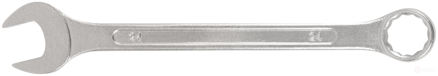 Ключ комбинированный "Хард", хромированное покрытие 24 мм