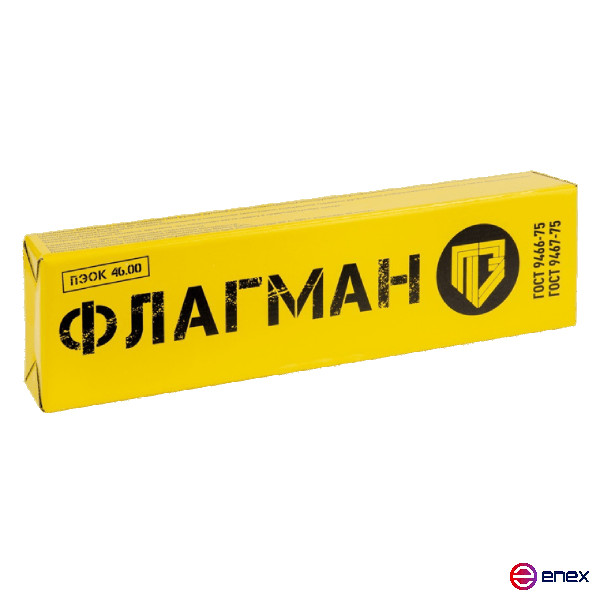 Электроды ПЭОК 46.00 ф 3,0 мм (5,0кг ФЛАГМАН) ГОСТ 9466-75