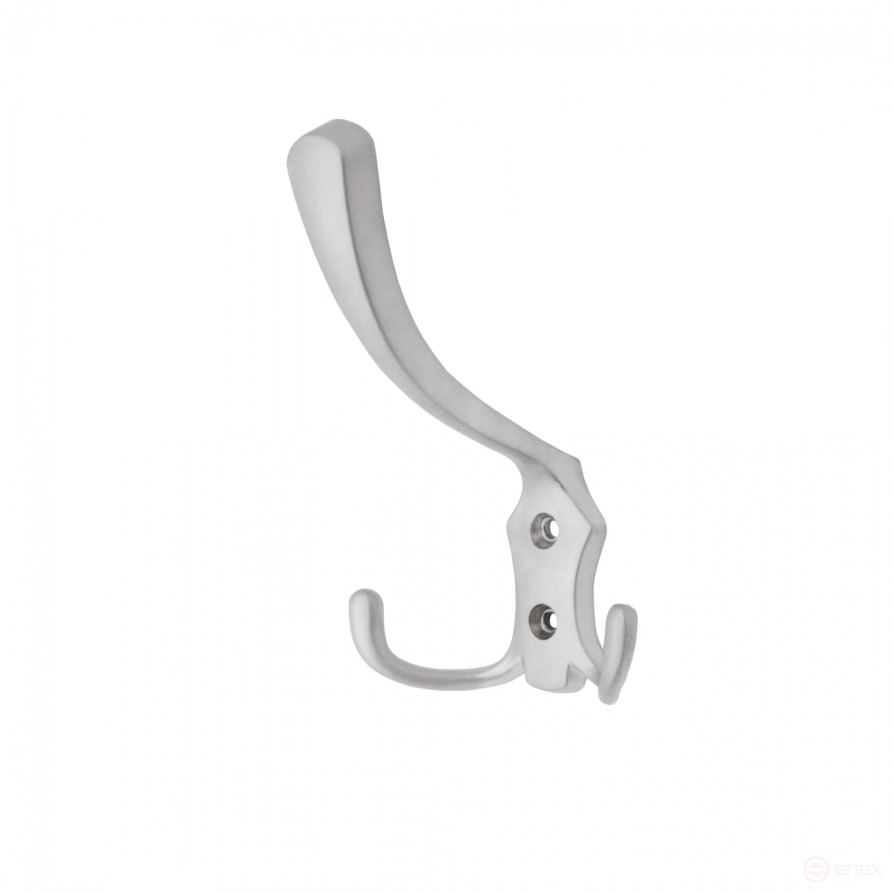 Крючок меб. трехрожковый мет. WP59 хром матовый AKS PLUS