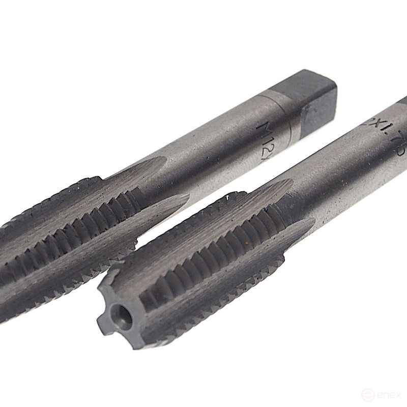 Метчик ER-01217M M12x1,75 (2шт),в пластиковом футляре ЭВРИКА /1