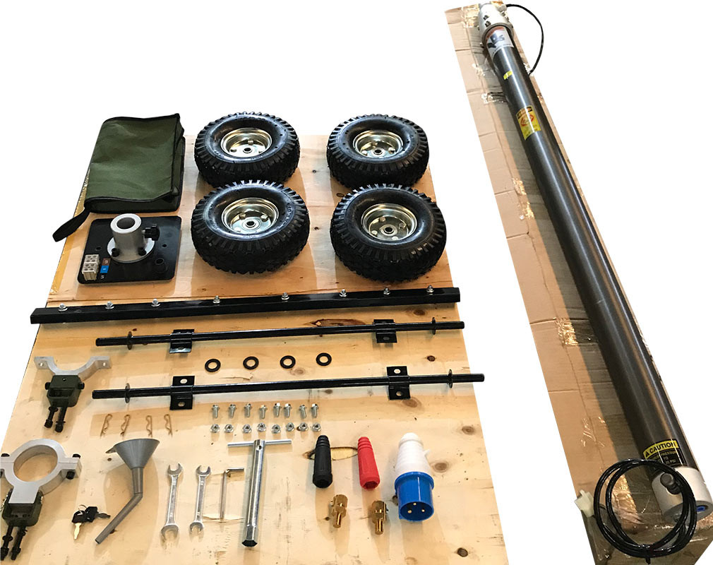 Multifunctional mobile unit 4 in 1 TSS WALGG 5.0/200E