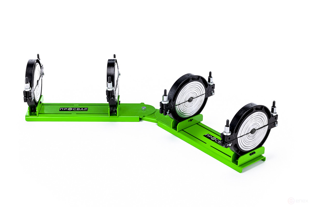 4-clamp positioner for electric coupling welding of pipes CLEARANCE (40-200 mm)