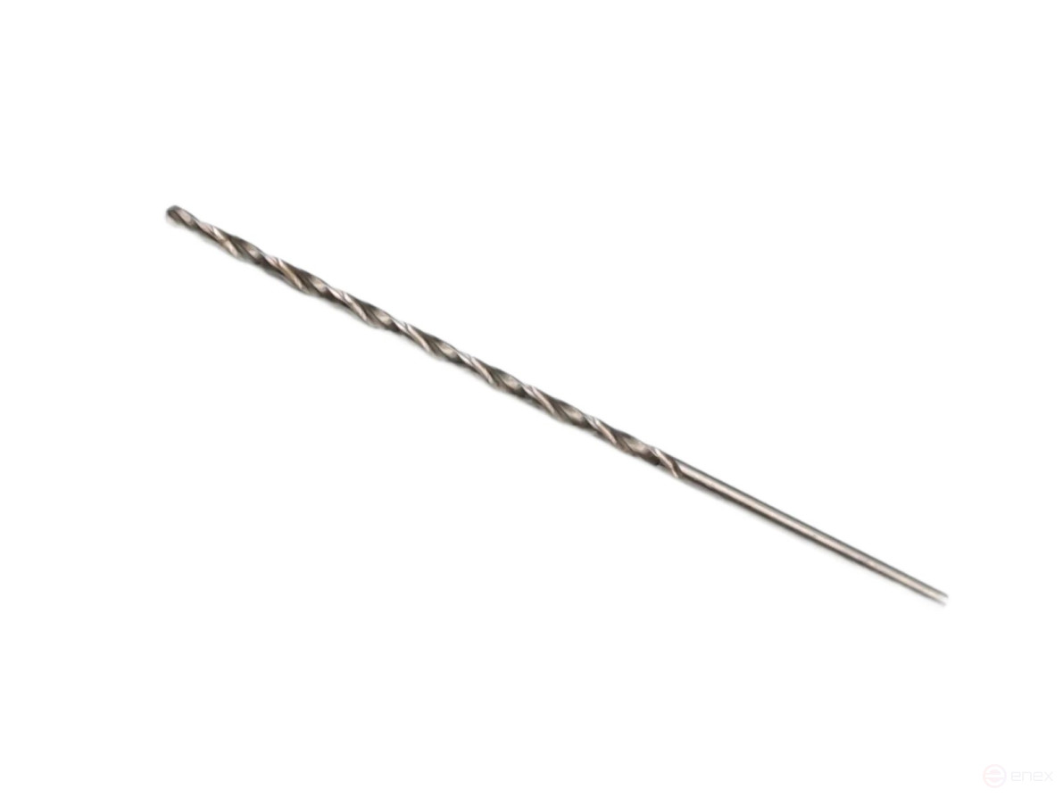 Drill bit with cylindrical shank f 1.5 mm long R6M5 ground A1