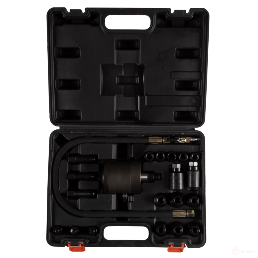 Diesel nozzle puller, pneumatic, case, 22 items AFFIX AF10351122C