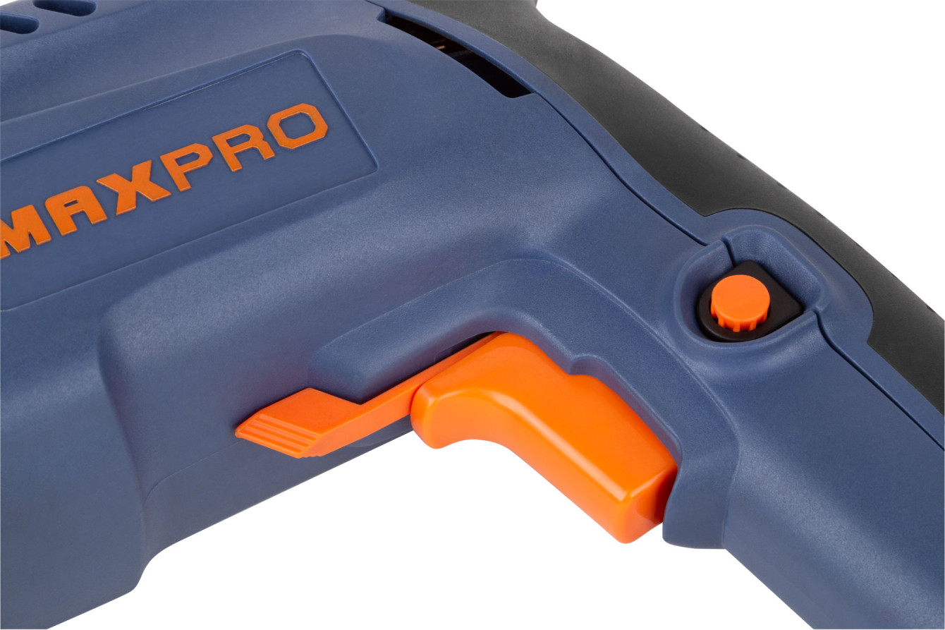 MAX-PRO Rotary hammer mounting 620 W; 0-1000 rpm; 2.5 J; 3 modes; L/W/M-30/24/13; 2.8 kg; SDS-PLUS; anti-vibration handle; rubber inserts; cut