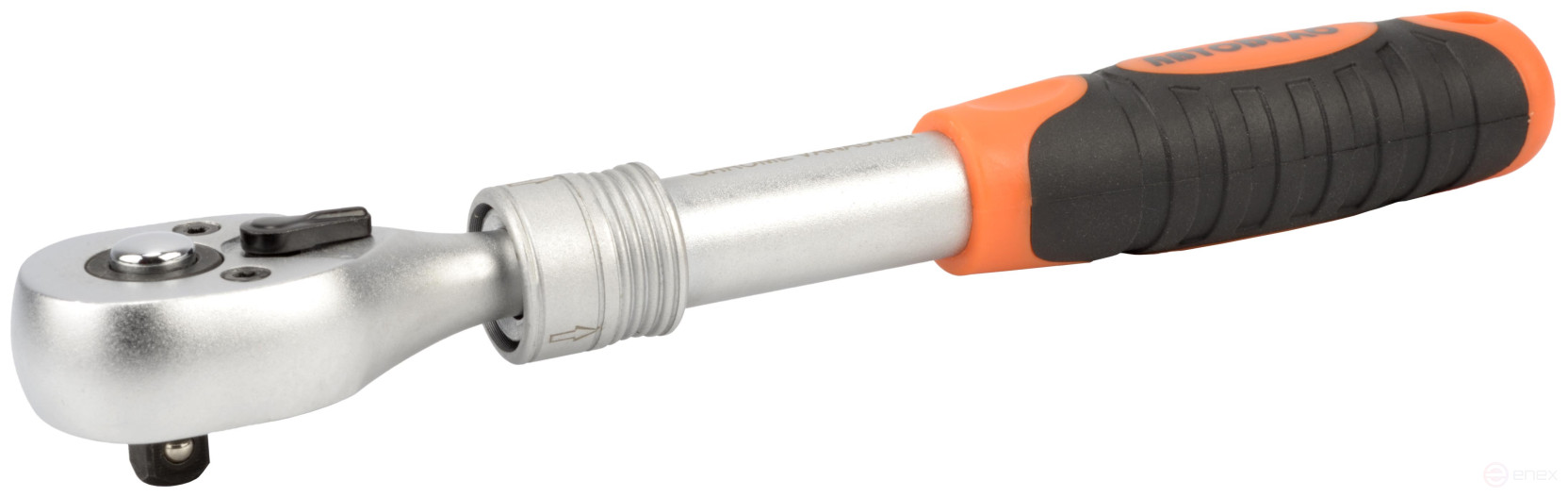 1/2" DR ratchet (telescopic; L=240-440mm; 72 prongs; 5 degrees) Avtodel (39736)