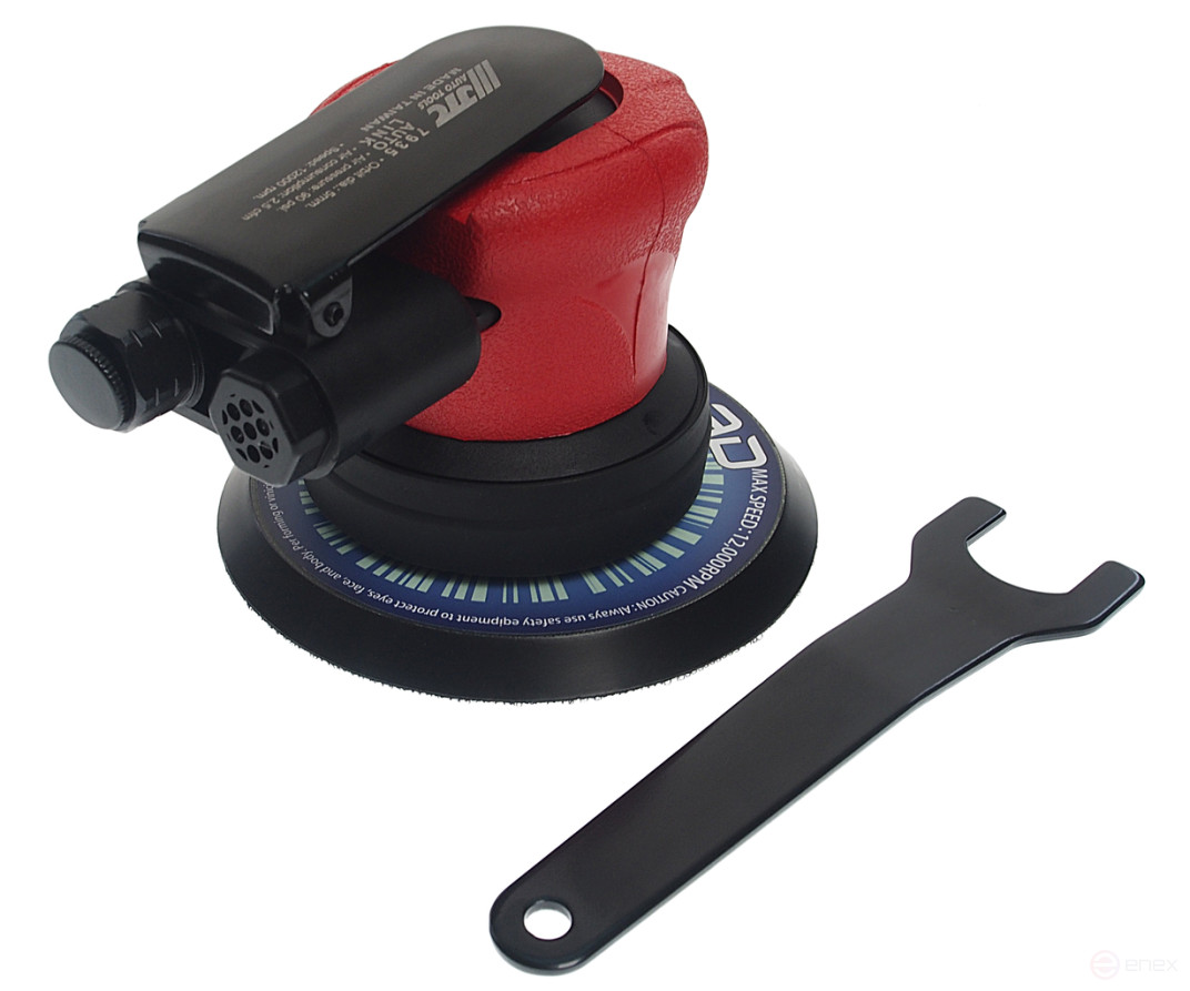 Pneumatic grinding machine 12000rpm,90PSI, 5" disc, (without hole) 5mm JTC orbit