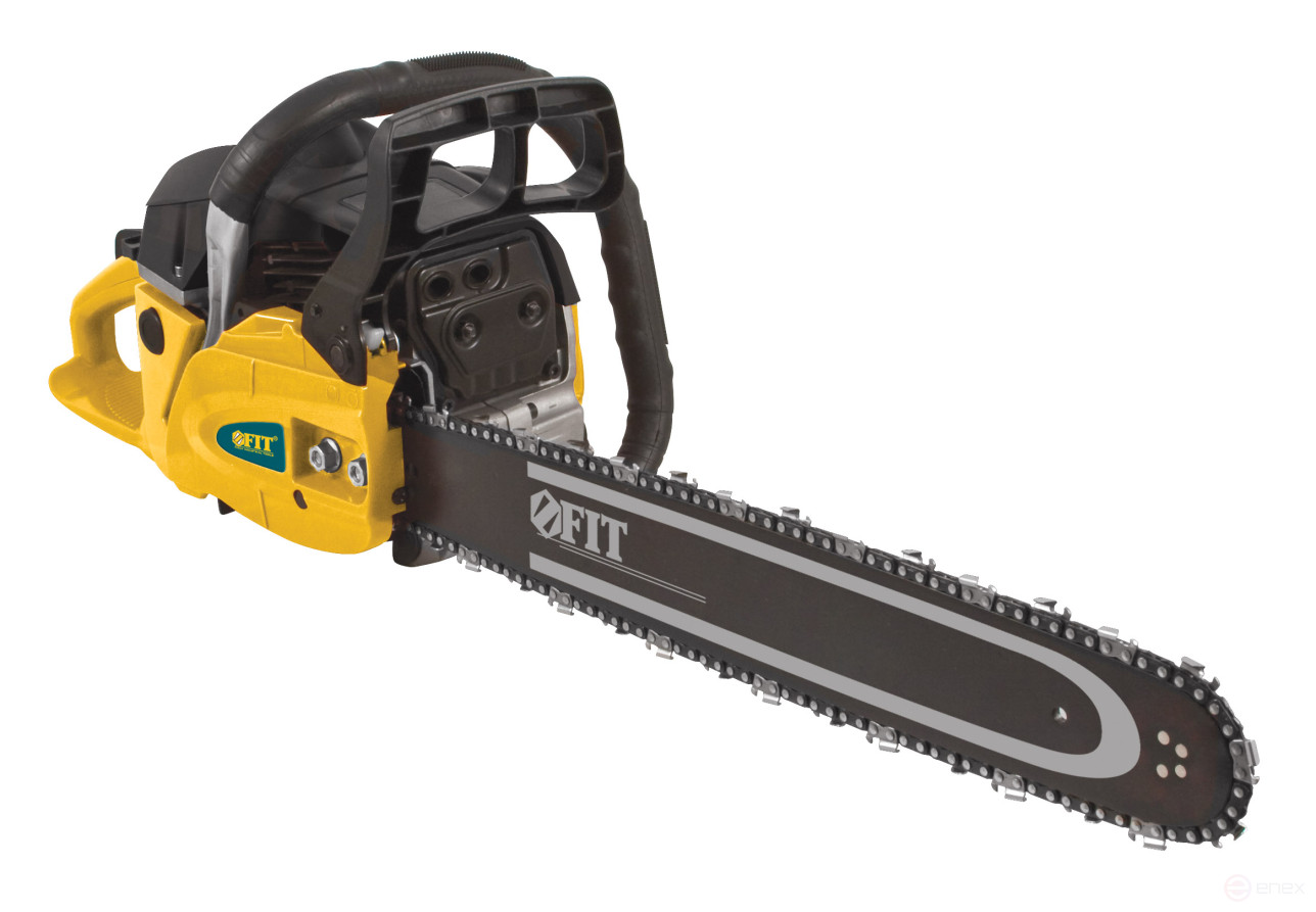 Gasoline chain saw 2200 W; 3.00 l/s; 55.0 cc; 20"/500 mm; 550 ml; anti-vibration; auto lubricant; box