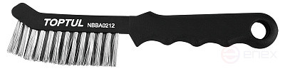 Metal wire brush 219 mm TOPTUL NBBA0212