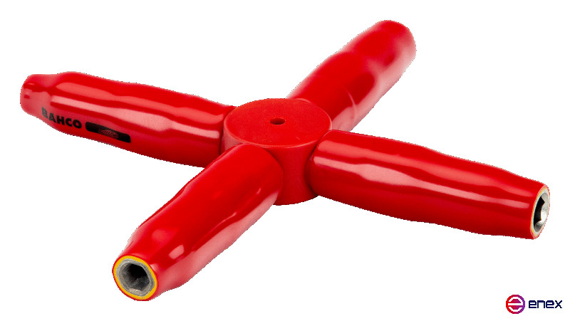 1000В Крестообразный торцевой ключ 8х10х13х17 мм