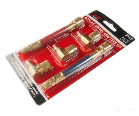 A set of adapters for refueling the air conditioner (R-12) JTC