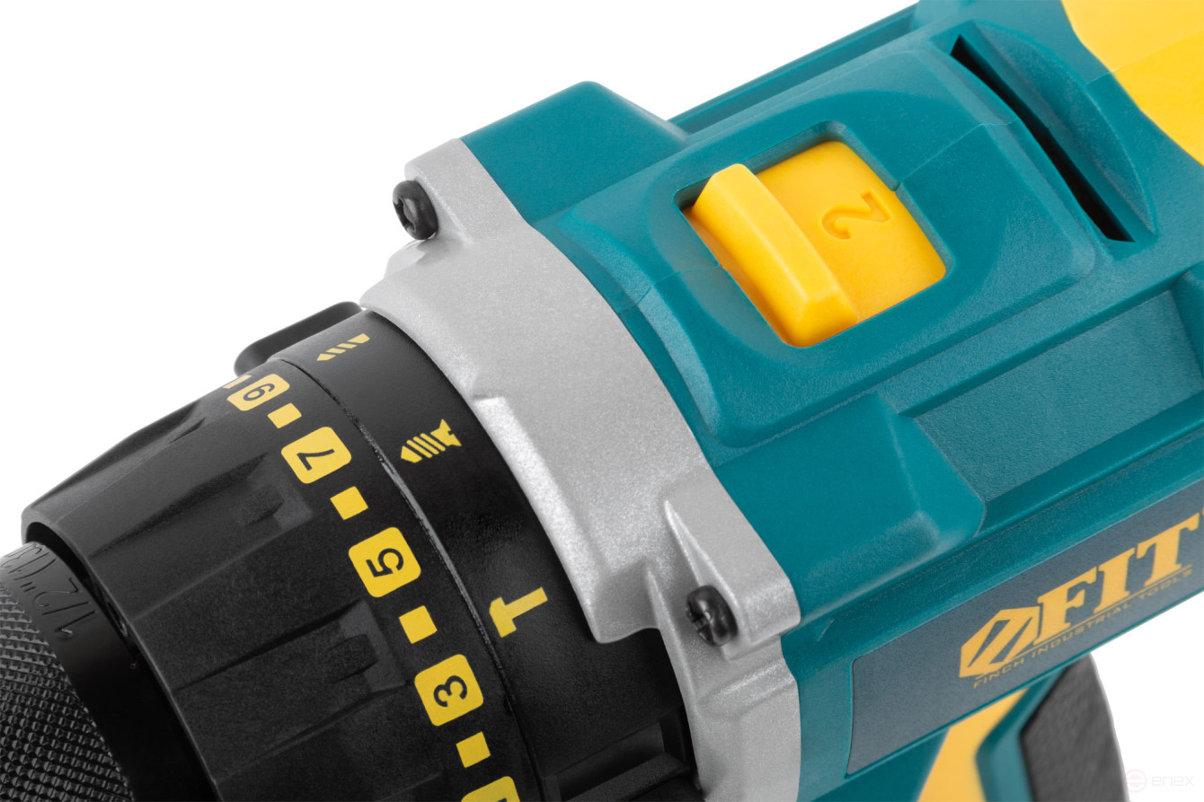 Acc power drill. 20 V; 0-400/1400 rpm; 50 Nm; 2 (Li-Ion) 2.0 Ah; 1.5 h.; brushless; cut. tilt; case