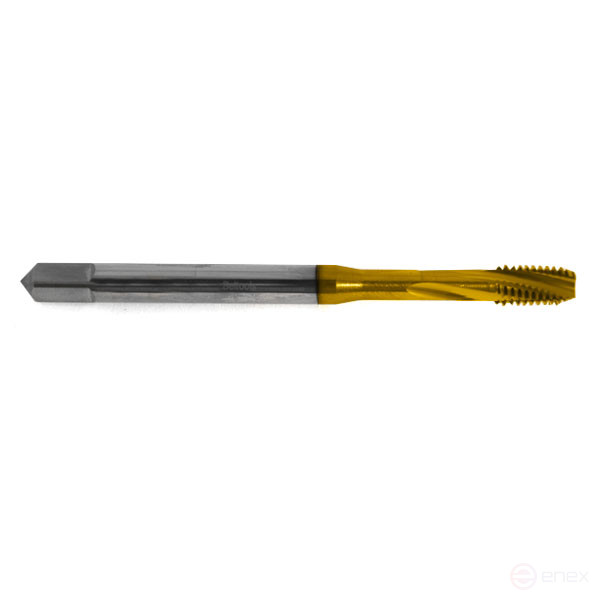 Carbide tap M8x1.25 machine 6H K35C Blind TiN Screw L=90mm DIN371 TBT702080125 Beltools