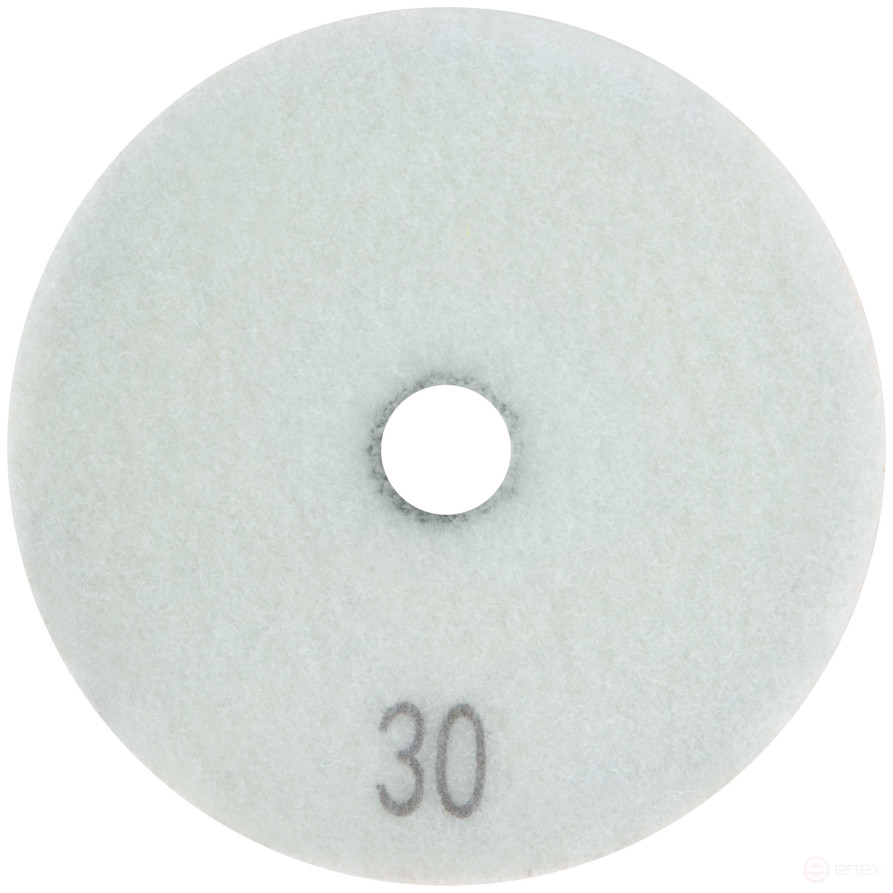 Diamond flexible grinding wheel AGSHK (Velcro), wet grinding, 100 mm, P 30