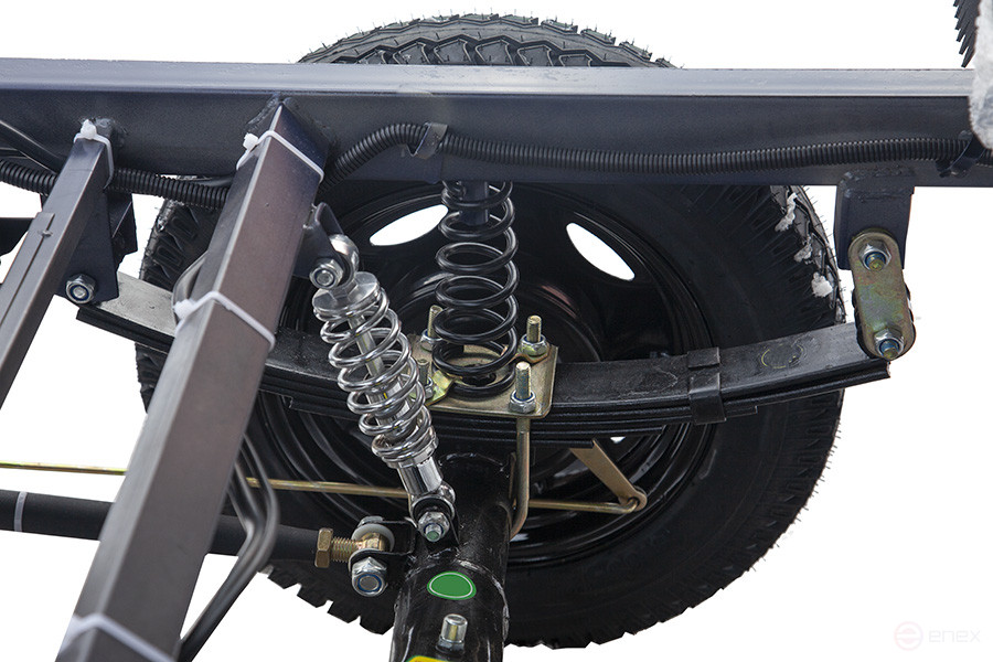Грузовой электротрицикл Rutrike D4 1800 60V1200W, черный