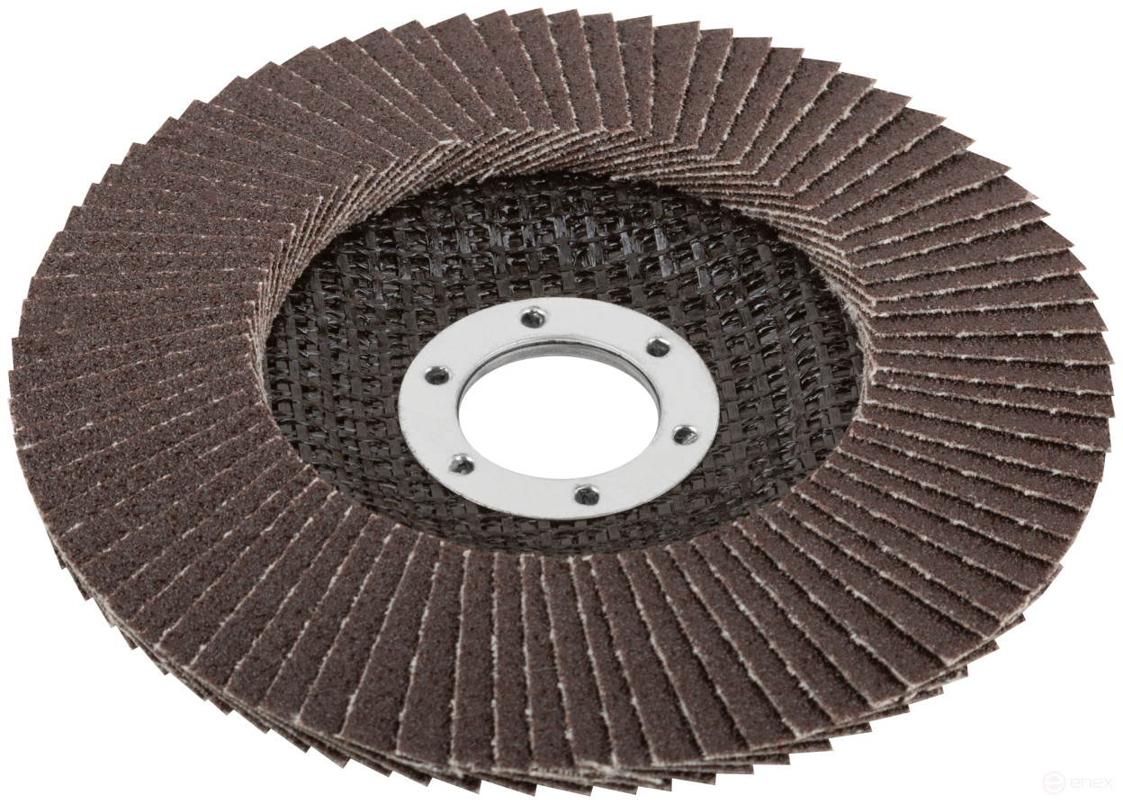 Круг лепестковый торцевой кальцинированный, 125 мм Р 80