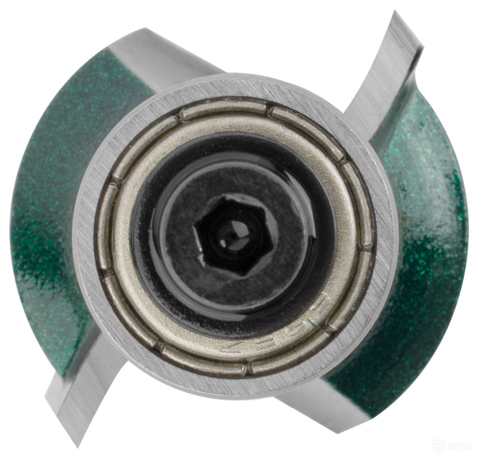 Фреза кромочная калевочная с нижним подшипником DxHxL=22,2х13x55 мм